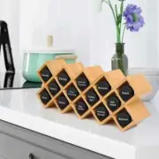 Rack Organizer Seasoning Freestanding Shelf Bottle Holder cans cabinet Holder