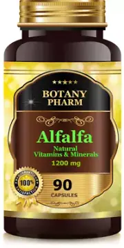 Alfalfa Extract, Vitamins, Minerals, Chlorophyll Antioxidant Green Superfood