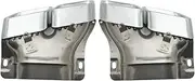 Applicable To 21-23 Compatible For Benz E-class W213 E200 300 Exhaust Tip Modified AMGE63 Four-outlet Tail Throat Back Lip(New E-Class silver)