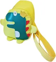 [PACKOVE] Cartoon Dinosaur Crossbody Bag for Shoulder Bag Lightweight Fun Design for Boys for Keys and Essentials