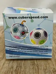 CuberSpeed Rainbow Ball Magic Cube Fidget Toy Puzzle Ball... P32