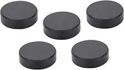 Nutriess C Mount Rear Lens Cover Cap 27mm 5pcs Black Metal Protective Design for CCTV TV Camera Lenses (Svart)