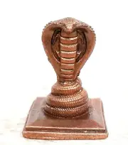 Copper Handmade Adhisesha Idol Figurine Statue Antique Finish