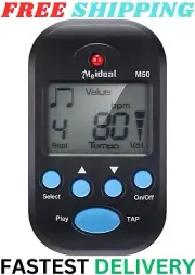 Mini Digital Metronome, Multifunctional, Portable, Volume Adjustable, Clip on,