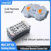 CaDA 4CH Remote Control Set USB Rechargeable Battery Holder Power Up Car Train
