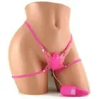 Wearable Vibrating Vaginal Stimulator Clitoris Vibrator Sextoys Pink Women