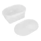 10PCS Storage Boxes With Lids Microwave Safe PP Plastic Container For Meal P EO