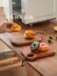 日式風格烏檀木木質菜板 雙面砧板 實木輔食切水果案板 (8.3折)