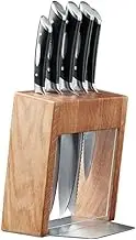 Scanpan Cutlery Kalo Knife Block 6-Pieces Set, Wooden (18176)