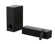 2.1 Wooden Compact TV Sound Bar with Wooden Subwoofer, HDMI ARC/Bluetooth/Opt...