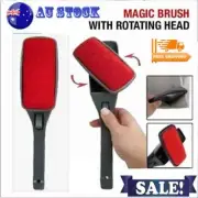 AU Magic Lint Brush Clothes Dust Pet Hair Fluff Remover Fabric Cleaner TK