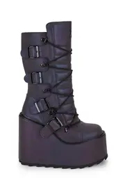 [XTRA by YRU] Dune Moto Platform Boots - Reflective