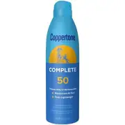 Coppertone COMPLETE SPF 50 Sunscreen Water Resistant 5.5oz *READ DESCRIPTION*
