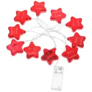 Ornaments Star String Lights Handicraft Christmas Eye-catching Decor