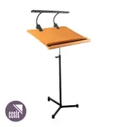 RATstands The Concert Conductor's Stand, Birch Tray and Double Duo Clip-On Light