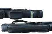 Mitchell Blue Vinyl Pool Snooker Billiard Stick TUBE Storage Case Holds 2 Cues