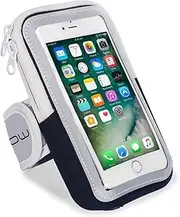 LENPOW Multifunctional Outdoor Sports Armband Sweatproof Running Armbag Casual Arm Package Bag Gym Fitness Cell Phone Bag Key Holder for iPhone X 8 7Plus 6sPlus Samsung Galaxy Note 5 4 S8 S7 Edge Plus