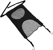 ifundom Creative Pet Barrier Mesh Cover for Cars Nylon Backseat Guard Net for Dogs Lightweight and Easy to Install Durable See Through Design Compatible with Vehicles