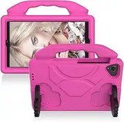 AVAKOT Shockproof Case for Samsung Galaxy Tab A9 Plus Tablet 11 inch 2023,Kids Friendly Lightweight Convertible Handle Stand Proctive Cover for Galaxy Tab A9+ Tablet SM-X210/X215/X216/X218-Rose