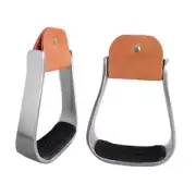 2x Horse Riding Stirrups Horse Saddle Stirrups for Saddle Outdoor Activities