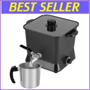 Professional Candle Wax Melting Pot - 4.5 Qts with Spout & Non-Stick Coating