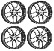 4 Dotz LagunaSeca dark wheels 9.0Jx20 5x114,3 for Kia Carens Optima Sorento Spor