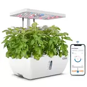 iDOO WiFi 12 Pods Hydroponic Growing System with 6.5L Water Tank, Smart Hydro...