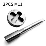 Versatile Metric Thread Tool Set 2pcs HSS M11 X 1mm Tap & M11 X 1 0mm Die