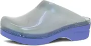 [dansko] Sonja Translucent Slip-on Mule Clog for Women - Anti-Fatigue Rocker Bottom Promotes Forward Foot Motion - Jelly-Soft, Candy-Colored Shell