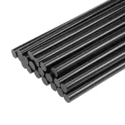 Mini Hot Glue Gun Sticks 11-inch x 0.44-inch for Glue Guns, Black 20pcs