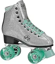 Rollr GRL Astra by Pacer | Freestyle Roller Skates | Glitter Skates for Women | Beginner and Intermediate Skates | Outdoor Roller Skates