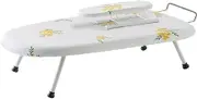 Folding Tabletop Ironing Board with Iron Rest, 24” L X 15” W, Removable Cover, Compact Space Saving Ironing Board