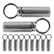 10 Sets Cord Locks Drawstring End Caps Hoodie Rope End Stopper Cord Fastener