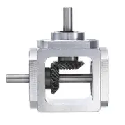 Gear-Box 90 Degree Right Angle Bevel Gear-Box 1:1 Single Output Shaft 1 Module 20 Teeth Bevel Gear 0619