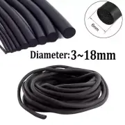 Round EPDM Sealling Strip Foamed Rubber Sound Proofing Dustproof Seal Strips ﻿