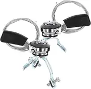 Totority 1 Pair Adjustable Thumb Gear with Throttle Cable for Bicycles Lightweight Ergonomic Design for Smooth Operation and Easy Installation