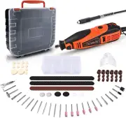 Rotary Tool Kit with 180 Rotary Tool Accessories & Flex Shaft & Universal Collet