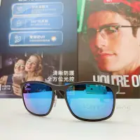 在飛比找Yahoo!奇摩拍賣優惠-RayBan雷朋 熱銷經典消光黑太陽眼鏡 藍色水銀偏光鏡片 