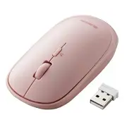 ELECOM Wireless Mouse 2.4GHz Slint M-TM10DBPN Thin Quiet 4 Buttons Presentation