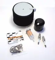Kawasaki Mule 2500 2510 2520 TUNE UP KIT (Air Oil Fuel Filter Carb Spark Plugs)
