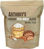 Anthony's Vital Wheat Gluten, 1.5 lb, High in Protein Flour, Vegan, Non GMO, Keto Friendly, Low Carb