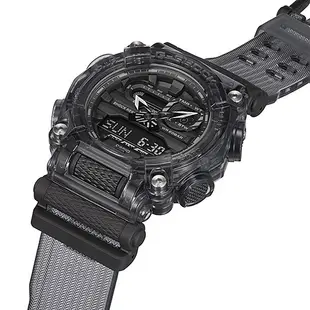 CASIO卡西歐G-SHOCK指針數位雙顯半透明強悍機能型多功能運動錶GA-110SKE-8A GA-900SKE-8A