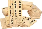 Mega Outdoor Dominoes Game Set with 28 Pieces 30cm