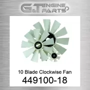 449100-18 10 BLADE CLOCKWISE FAN American cooling (NEW AFTERMARKET)