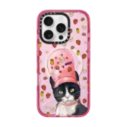 iPhone 16 Pro Impact Case MagSafe Compatible Croc Hat Cat