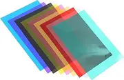 MERRYHAPY Light Dimming Sheets 9pcs Color Light Gel Filters Diffuser Film for Photography Video Stage Lighting
