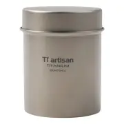 Strong and Compact Titanium Coffee Bean Container with Moisture Protection