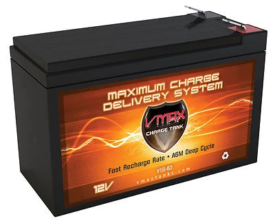 VMAX63 12V 10AH AGM Hi Performance Mighty Mule GATE OPENER FM700 BATTERY UPGRADE