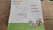DC Badge DC-109 Button Badge Making Machine 58mm - Please Read Description
