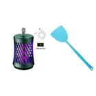 Electric Bug Zapper Mosquito Killer Lamp for Outdoor Indoor(Green Charging Type)